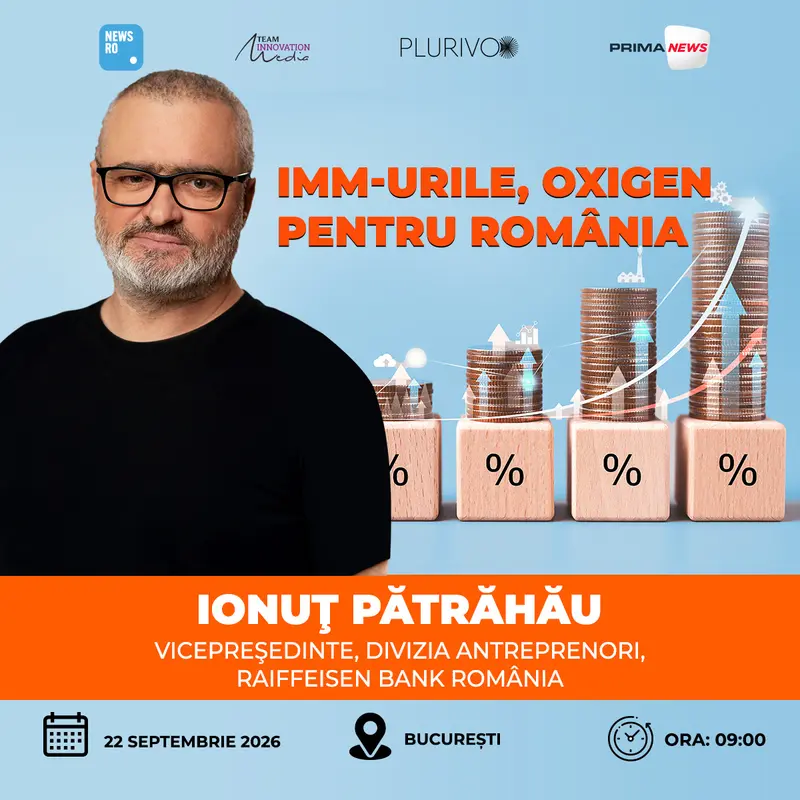 Cum pot supraviețui IMM-urile românești valului de taxe: Soluții reale de finanțare la conferința News.ro