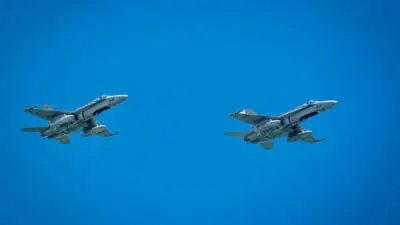 Două F-16 ridicate la Tulcea după detectarea dronurilor la graniță