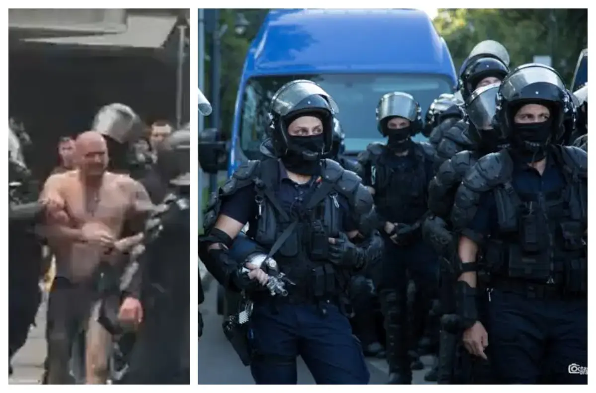 Fermierii se retrag din Piața Victoriei: Bombardierul infiltrat a fost reținut, 24 de răniți