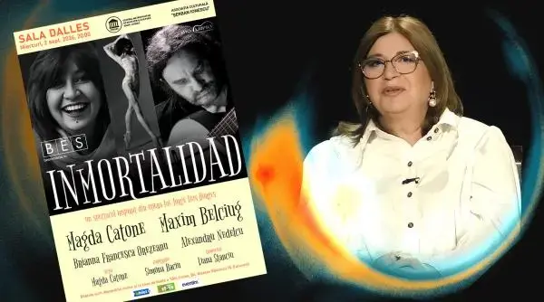 Magda Catone și Maxim Belciug aduc universul lui Borges pe scena Sălii Dalles