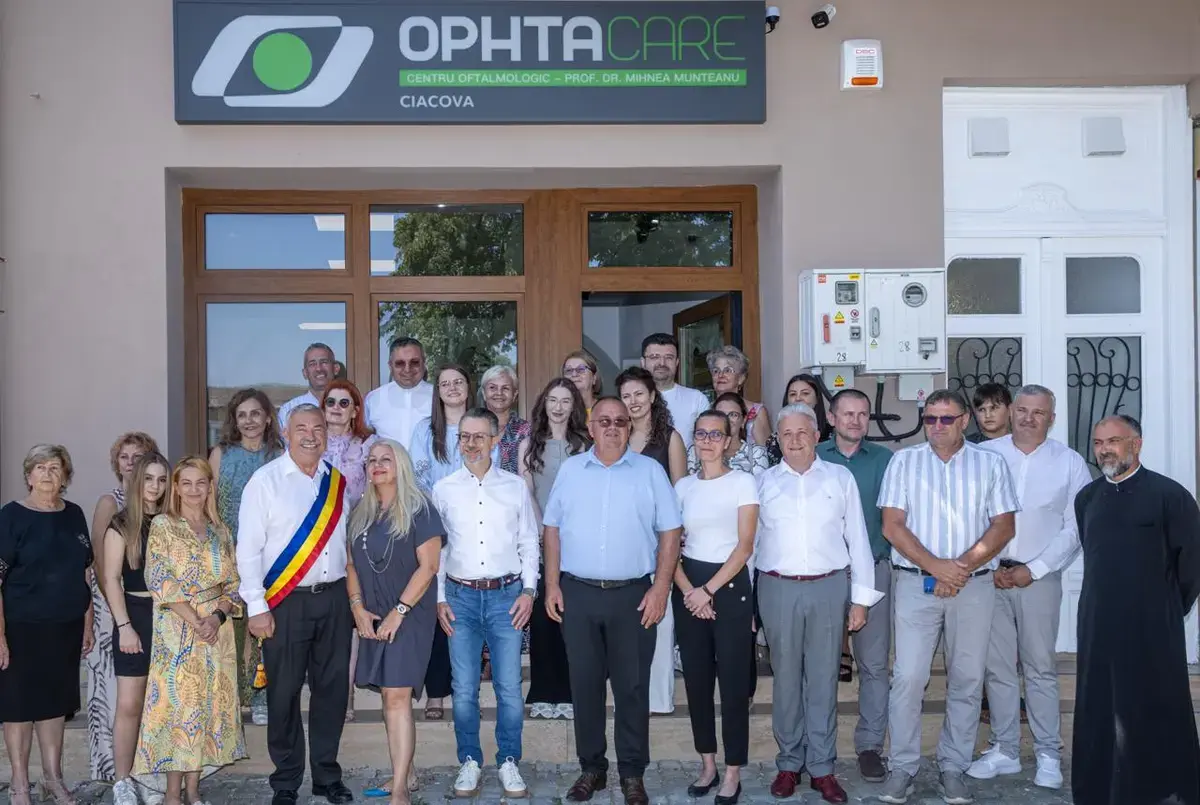 Primul cabinet oftalmologic din Ciacova, OPHTACORE, își deschide porțile